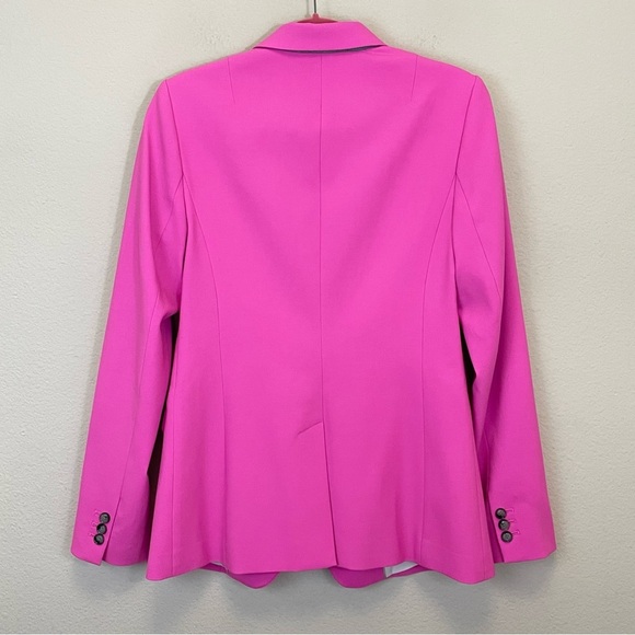 Banana Republic Long and Lean Wool Blend Tailored Blazer Size 4 Tall - Picture 6 of 11